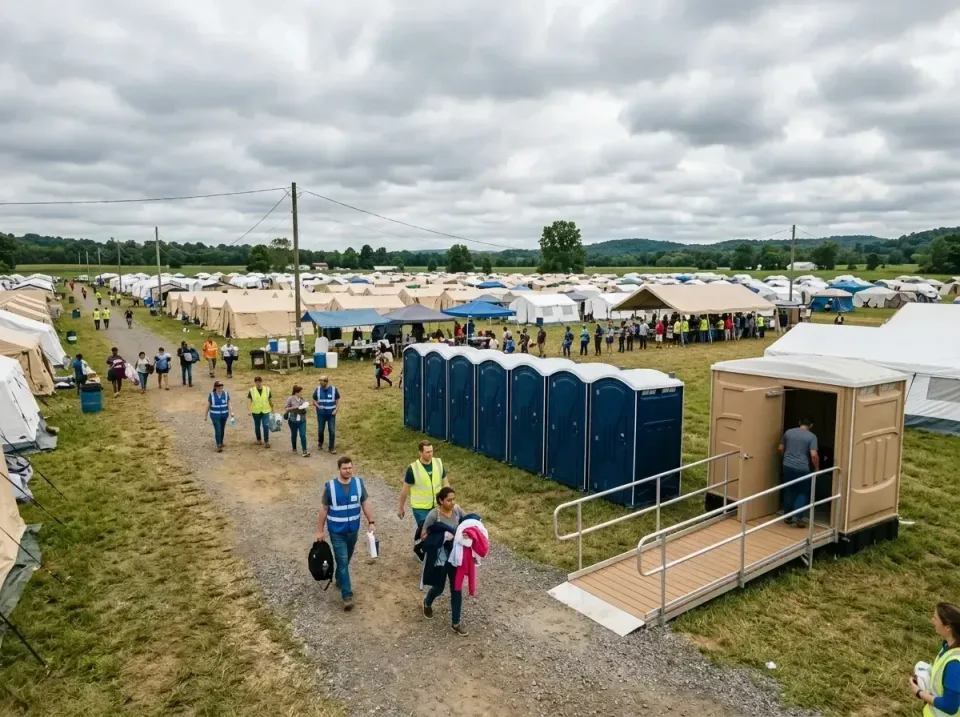disaster-relief-camp-restrooms-010 — frequently asked questions, Dumpster & Portable Bathrooms Rental in East Troy, WI